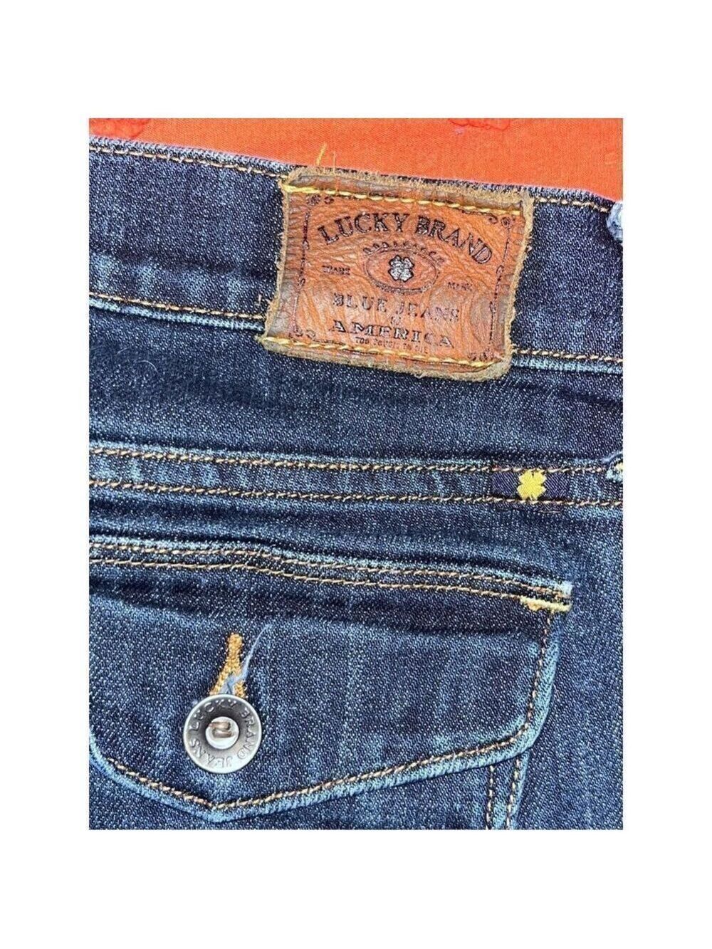 Lucky Brand sweet-n- crop blue jeans 6/28 - Picture 2 of 11